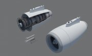Bản vẽ động cơ phản lực mini | Trung Notes